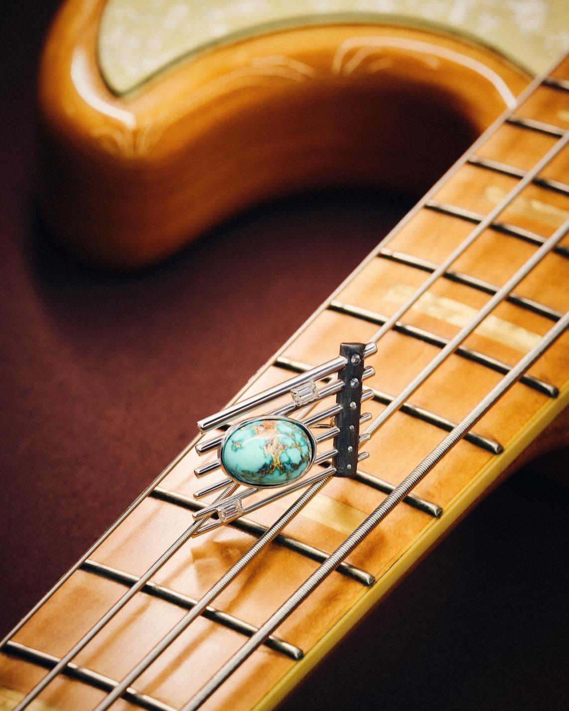 Strike A Chord Brooch